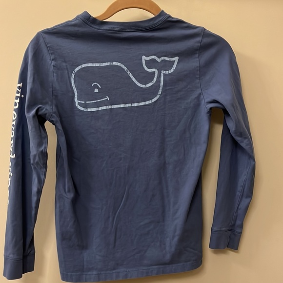 Vineyard Vines Blue Long Sleeve tee - Picture 2 of 2